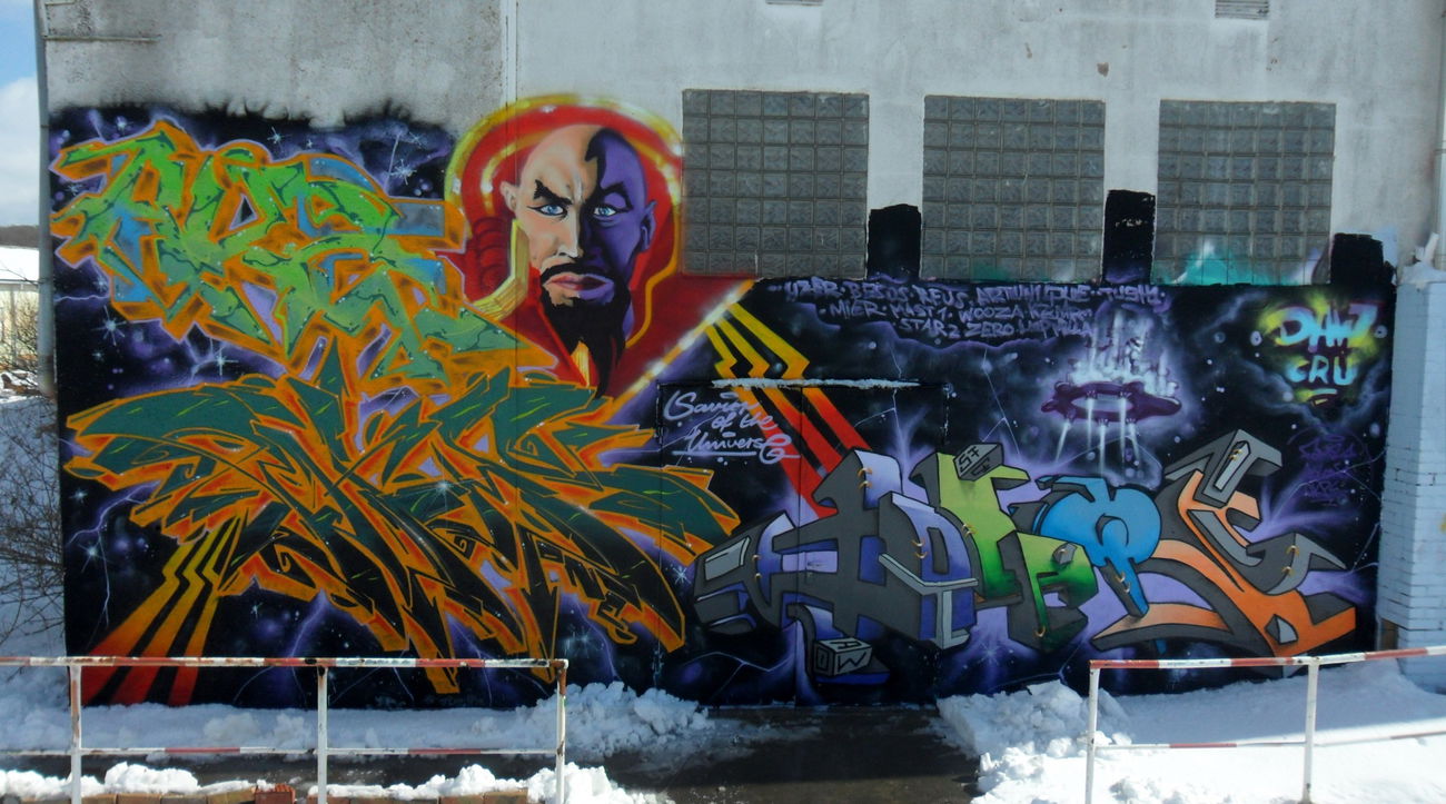 Graffiti Wall - Photo by Akpe - fomz1, adlon, akpe (2018)