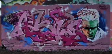 Graffiti Wall - Photo by Akpe - akpe, frantic, colors (2015)