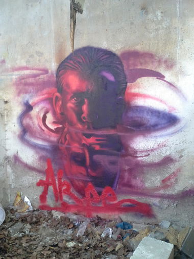 Graffiti Wall - Photo by Akpe (2019)