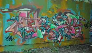 Graffiti Wall - Photo by Akpe - Akpe, DAW, Franticcolors (2016)