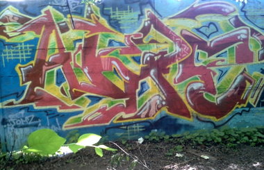 Graffiti Wall - Photo by Akpe - Akpe, DAW, Franticcolors (2016)