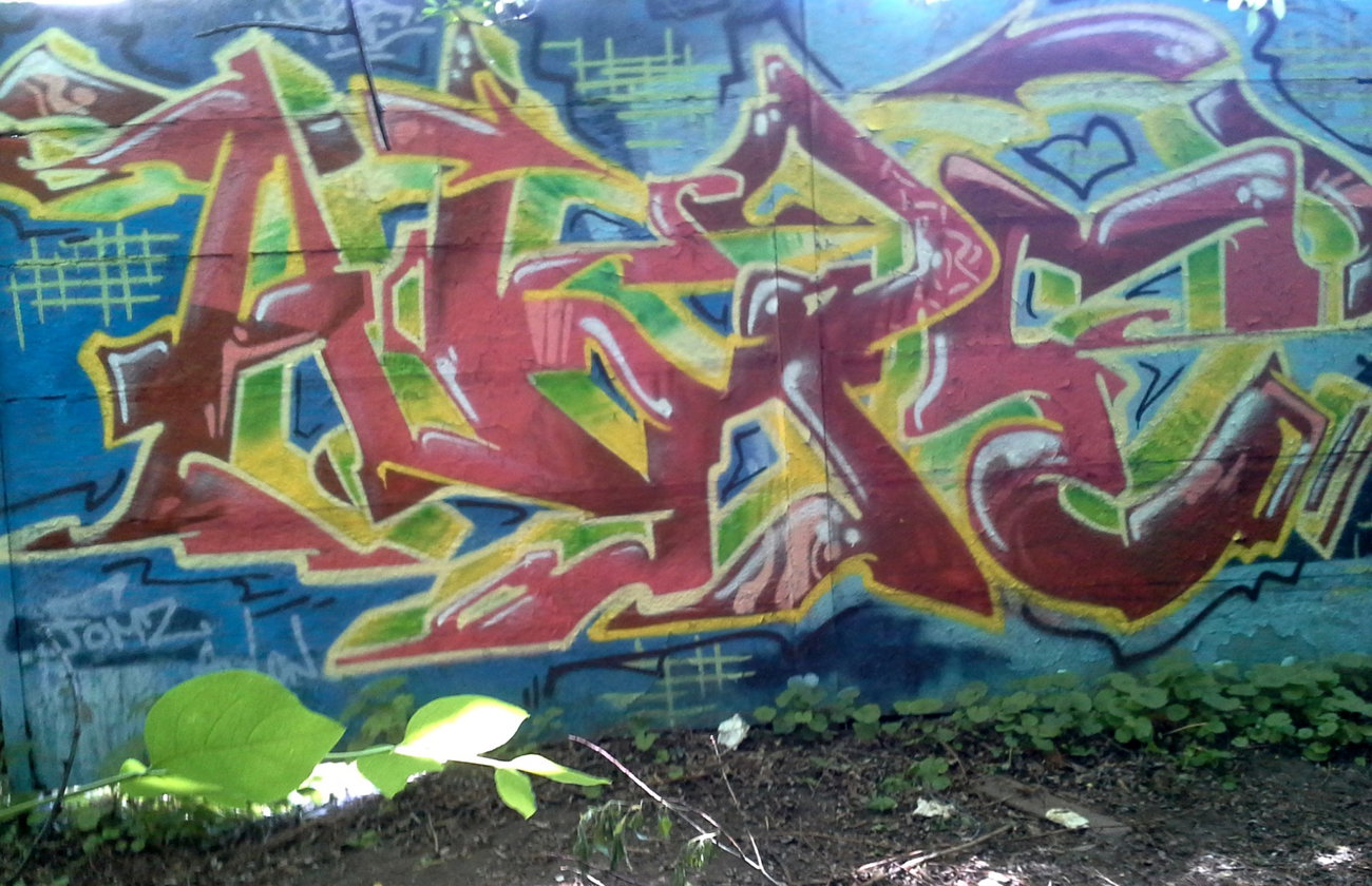 Graffiti Wall - Photo by Akpe - Akpe, DAW, Franticcolors (2016)
