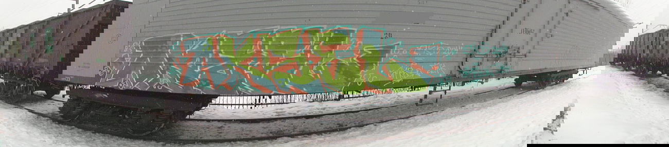 Graffiti Train - Photo by Aksel - tmk, aksel, 137 (2014)