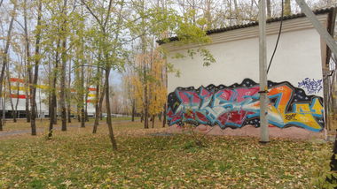 Graffiti Bombing - Photo by Aksel