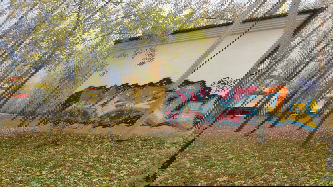 Graffiti Bombing - Photo by Aksel