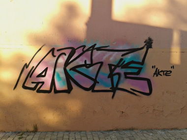 Graffiti Bombing in Turkey - Photo by Akte - Akte (2012)