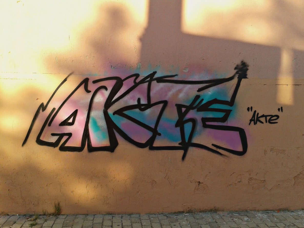 Graffiti Bombing in Turkey - Photo by Akte - Akte (2012)