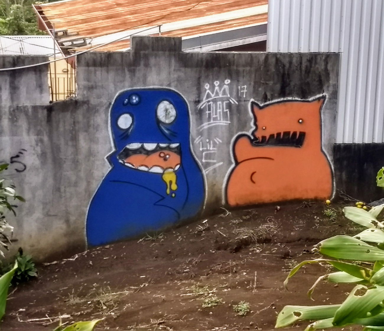 Graffiti Wall in Concepcion - Photo by Alas - Withmydaughter (2017)