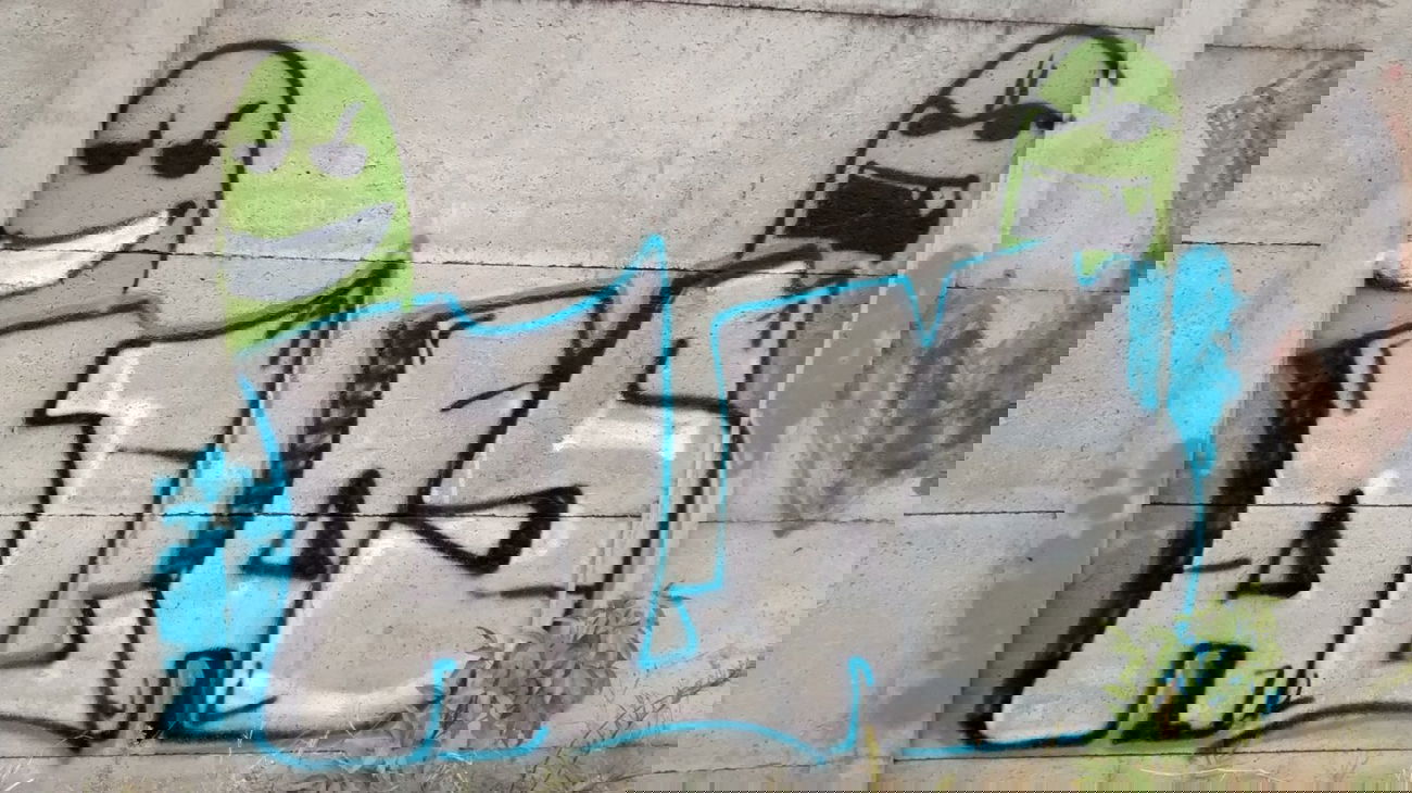 Graffiti Bombing in Heredia - Photo by Alas (2014)