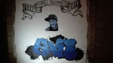 Graffiti Wall in Costa rica - Photo by Alas (2017)