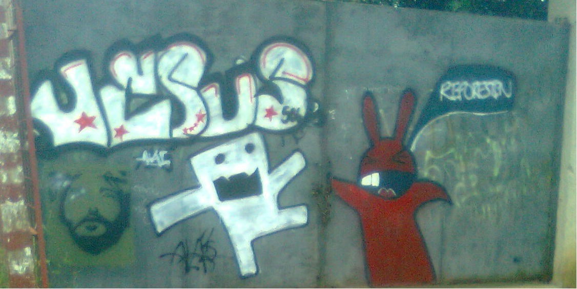 Graffiti Artwork in Heredia - Photo by Alas (2014)