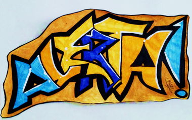 Graffiti Sketch - Photo by Alerta - thebeginning, firstsketch, alerta! (2016)