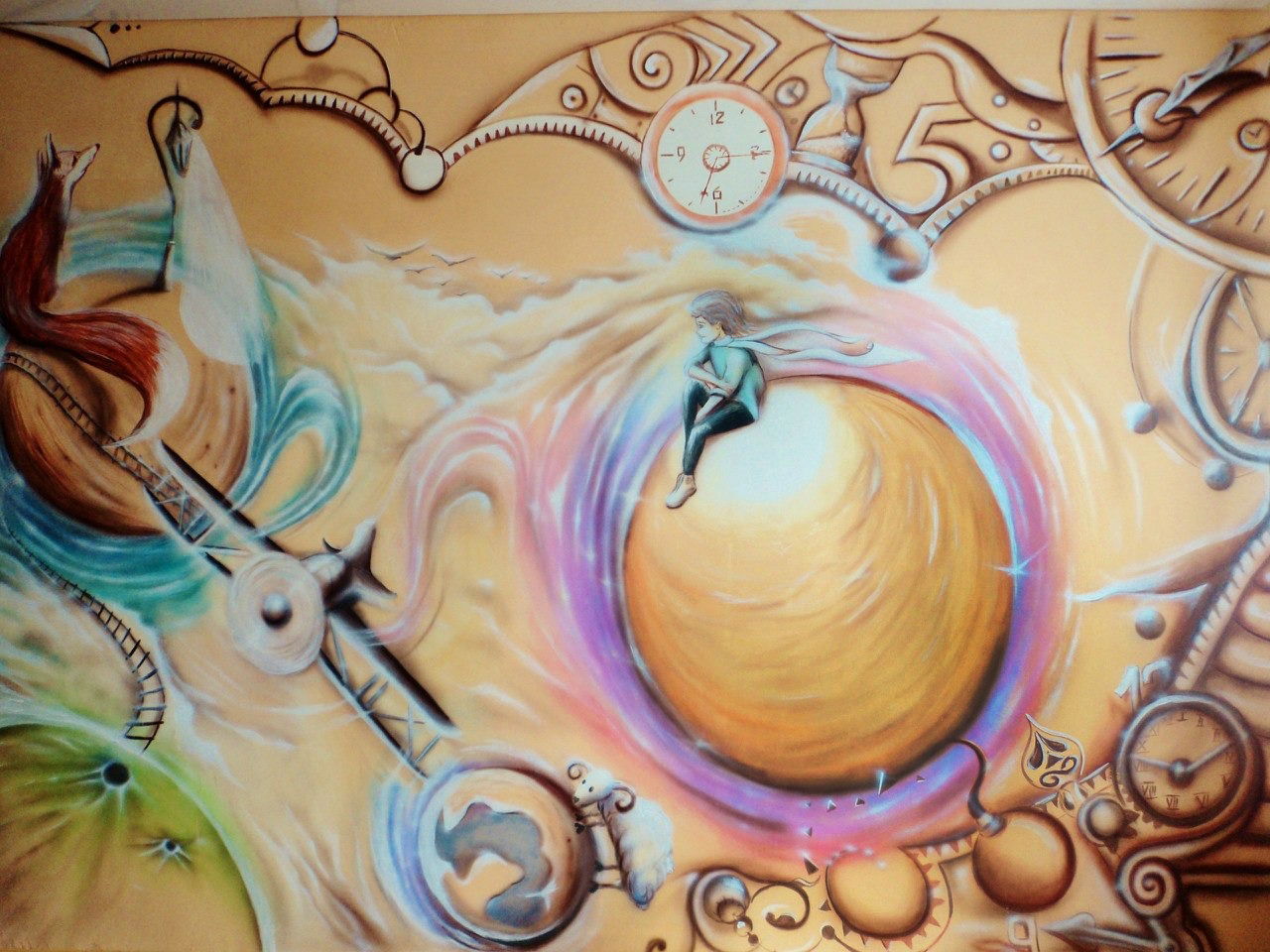 Graffiti Wall - Photo by Alexey (2015)