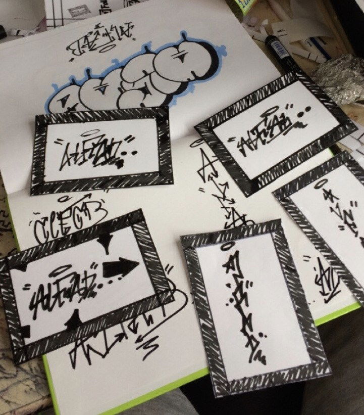 Graffiti Wall - Photo by AlfaB (2020)