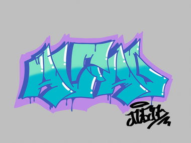 Graffiti Wall - Photo by AlfaB (2020)