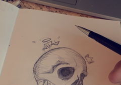 Graffiti Sketch - Photo by AlfaB - sketches (2021)