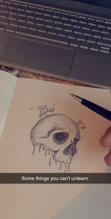 Graffiti Sketch - Photo by AlfaB - sketches (2021)