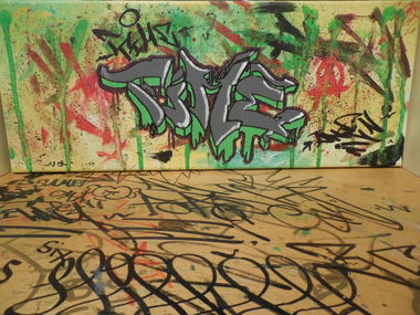 Graffiti Artwork - Photo by Alien (2016)