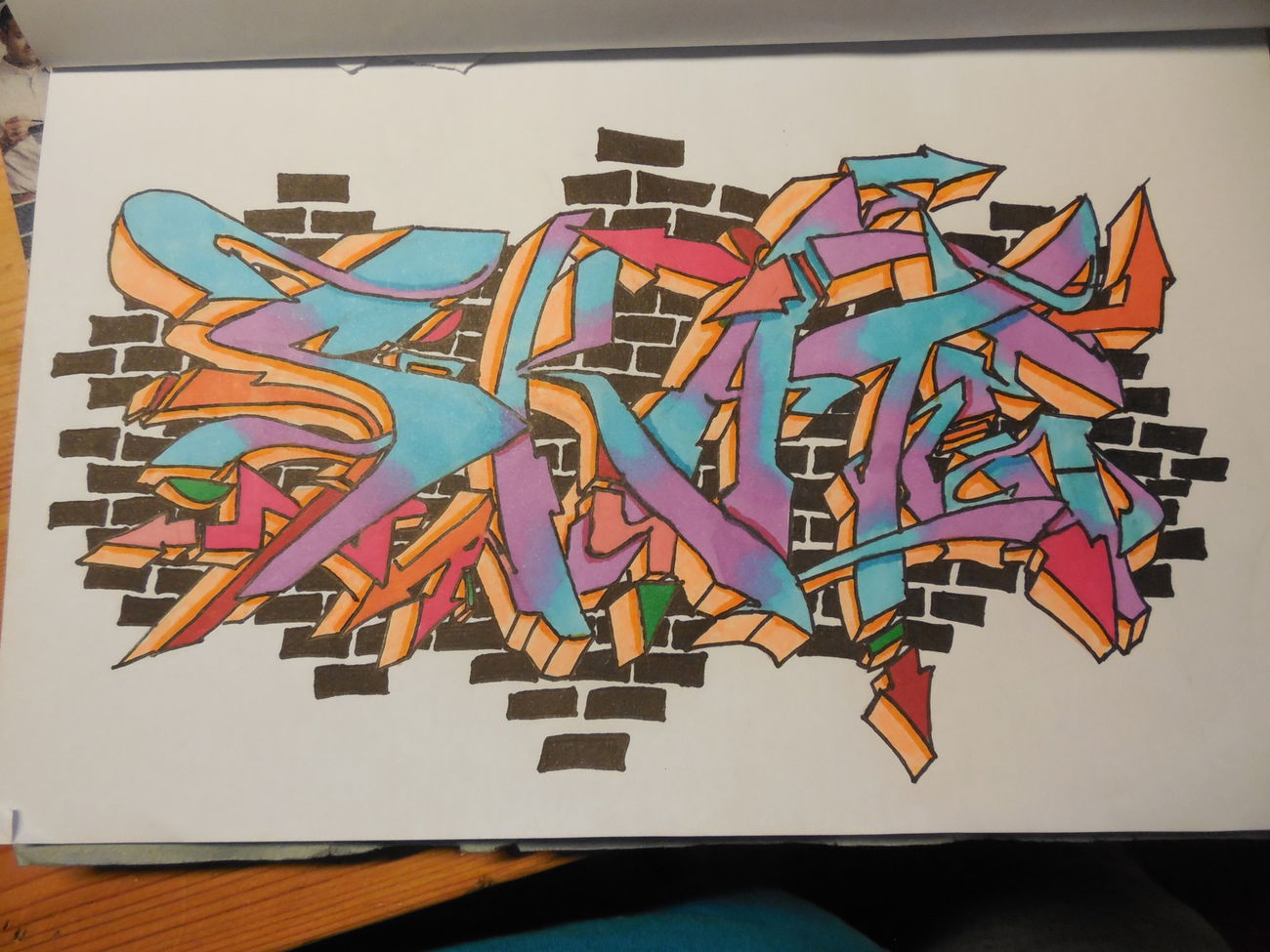 Graffiti Sketch - Photo by Alien