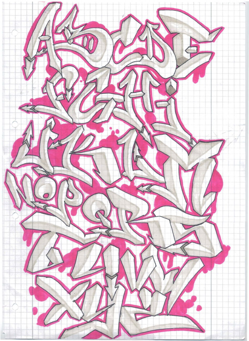 Graffiti Sketch - Photo by Alien (2017)