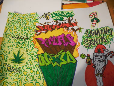 Graffiti Sketch - Photo by Alien (2015)