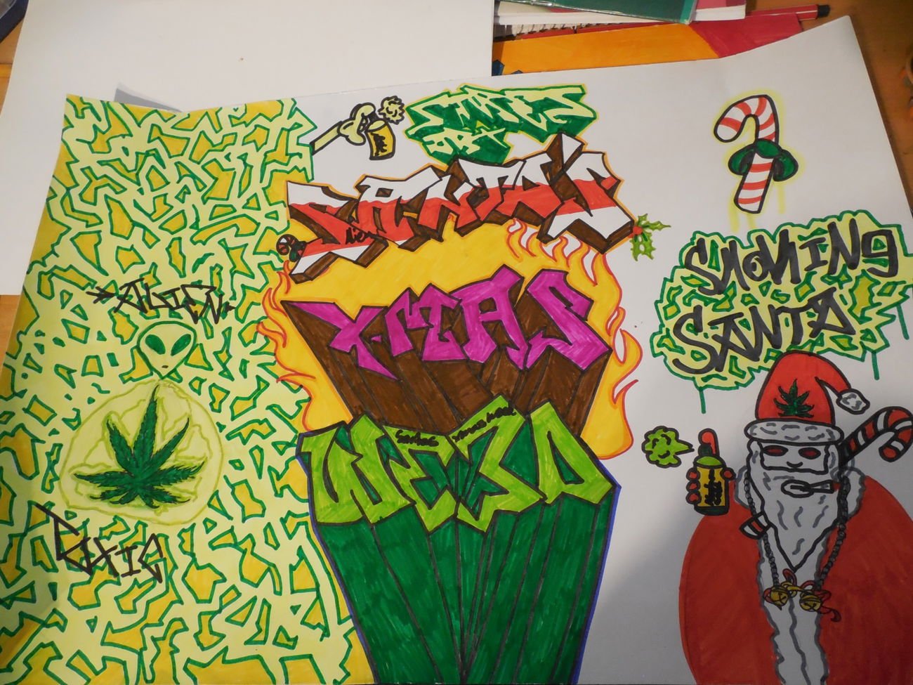 Graffiti Sketch - Photo by Alien (2015)