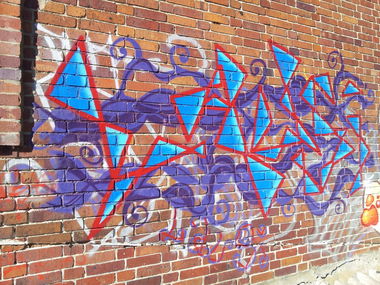 Graffiti Bombing - Photo by AllCityLaus