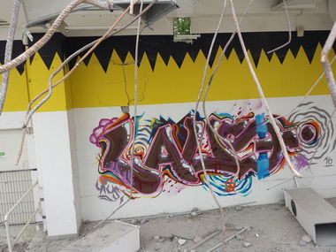 Graffiti Wall - Photo by AllCityLaus