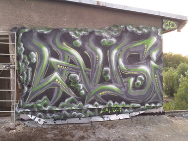 Graffiti Wall - Photo by AllCityLaus