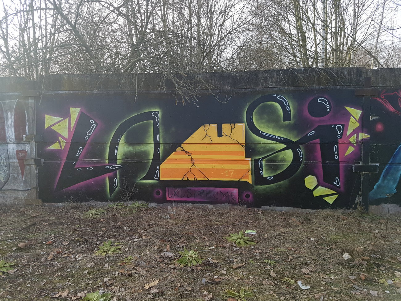 Graffiti Wall - Photo by AllCityLaus