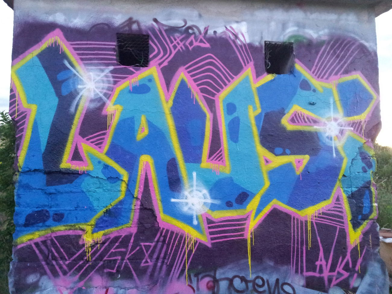 Graffiti Wall - Photo by AllCityLaus