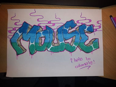 Graffiti Sketch - Photo by AllCityLaus