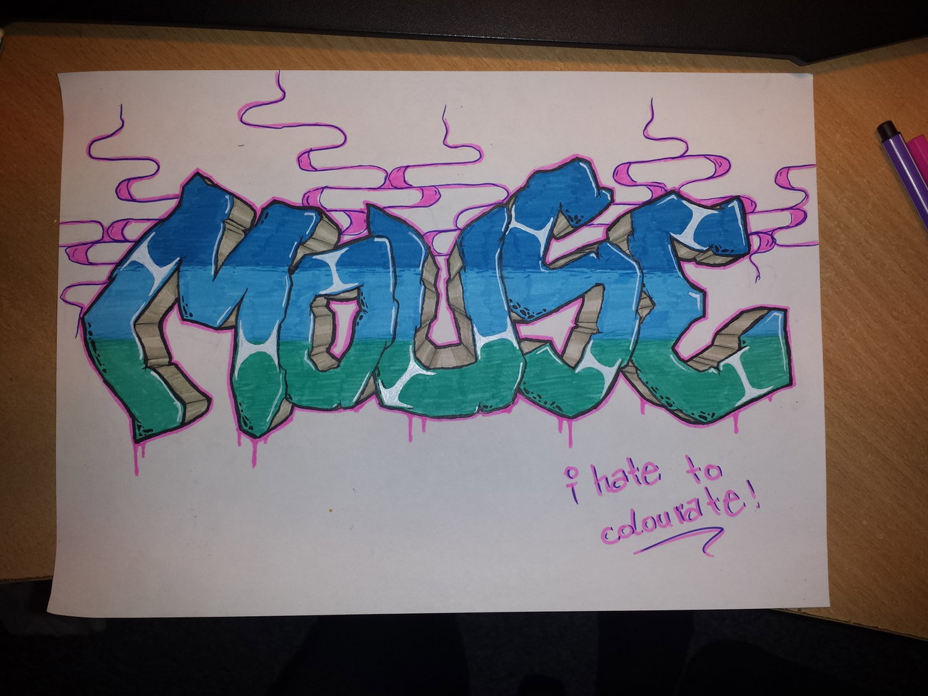 Graffiti Sketch - Photo by AllCityLaus