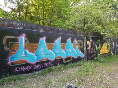 Graffiti Wall - Photo by AllCityLaus