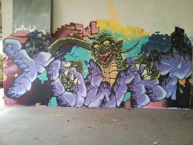 Graffiti Wall - Photo by AllCityLaus - jowat, jowad, yowat