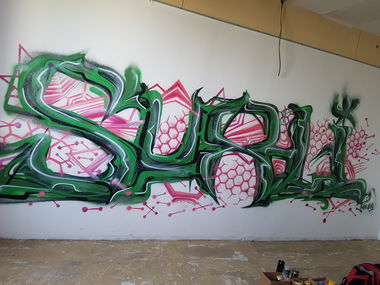 Graffiti Wall - Photo by AllCityLaus