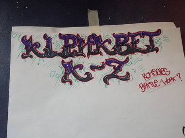 Graffiti Sketch - Photo by AllCityLaus