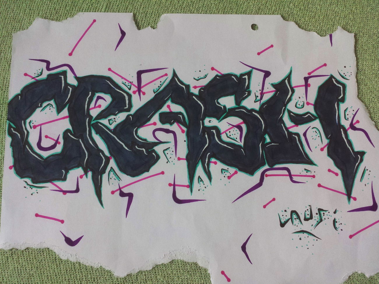 Graffiti Sketch - Photo by AllCityLaus