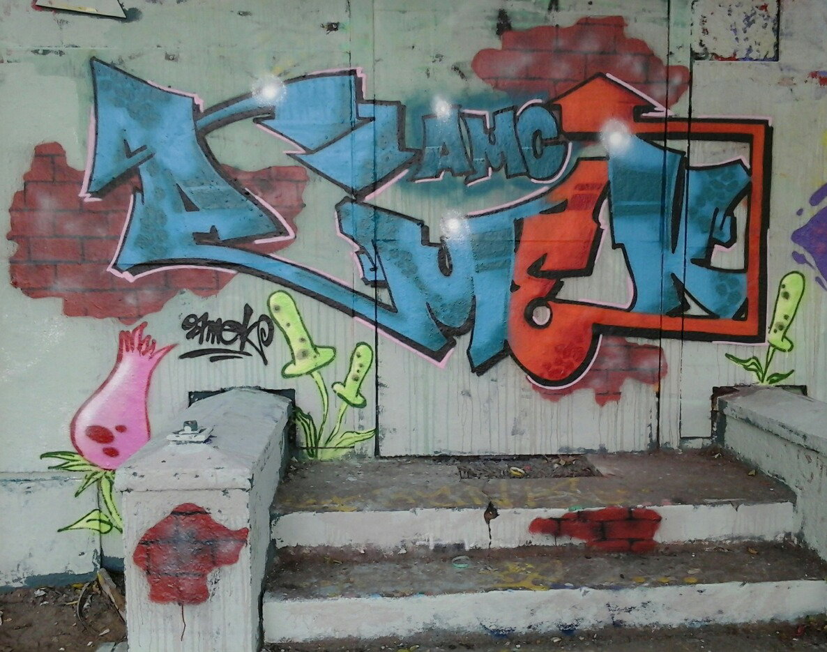 Graffiti Wall in Berlin - Photo by Amek - Amek, AMC (2015)