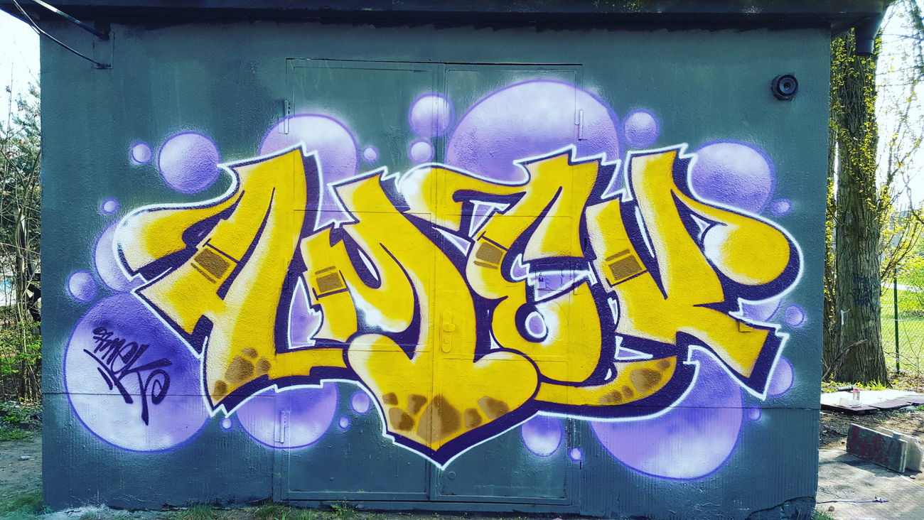 Graffiti Wall in Mellowpark  - Photo by Amek - Amek, AMC (2017)