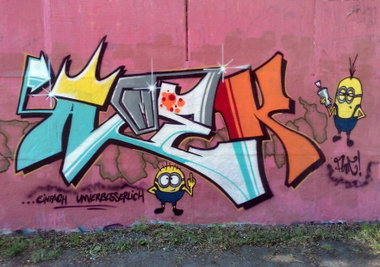 Graffiti Wall in Luckenwalde - Photo by Amek - Amek (2013)
