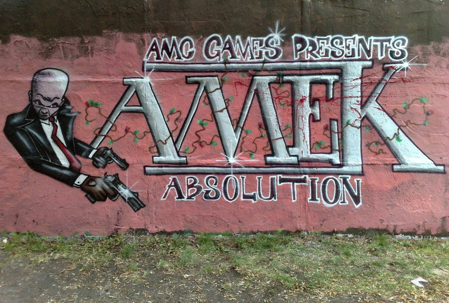 Graffiti Wall in Luckenwalde - Photo by Amek - Amek (2013)
