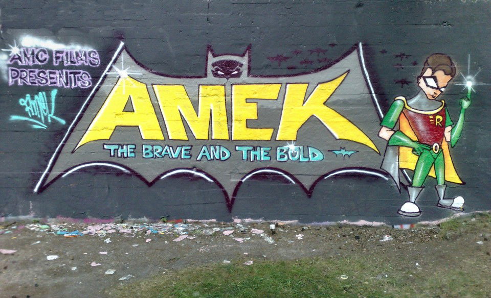Graffiti Wall in Ludwigsfelde - Photo by Amek - Amek (2013)