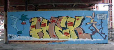 Graffiti Wall in Berlin - Photo by Amek - Amek, AMC, Road (2014)