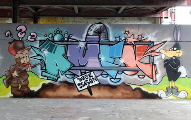 Graffiti Wall - Photo by Amek - Amek, AMC, Elmer (2014)