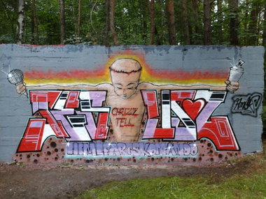 Graffiti Wall - Photo by Amek - Amek, AMC (2014)