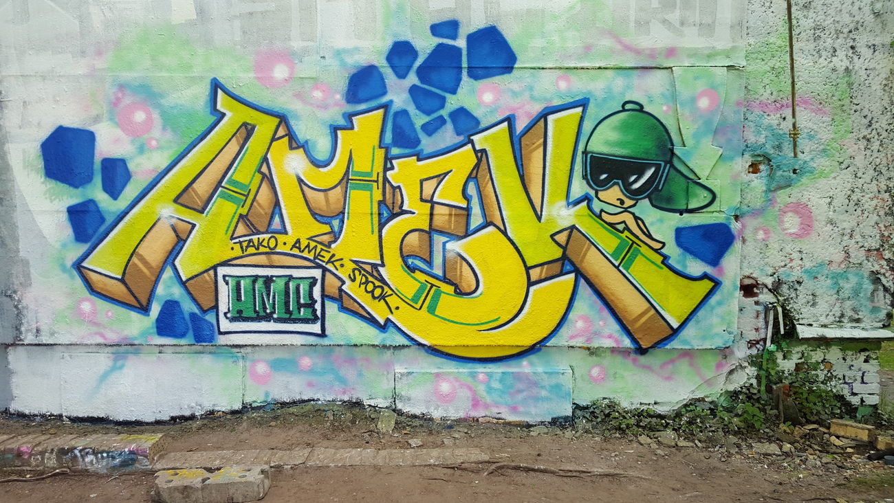 Graffiti Wall in Mellowpark - Photo by Amek - Amek (2018)