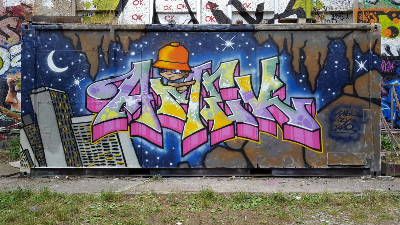 Graffiti Wall in Mellowpark  - Photo by Amek - Amek (2018)