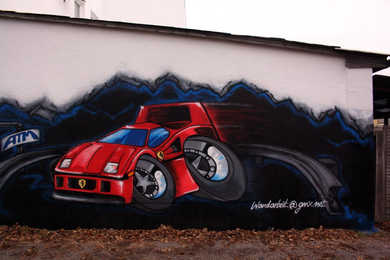 Graffiti Wall in Landkreis Teltow-Fläming - Photo by Amek - Amek, AMC (2014)
