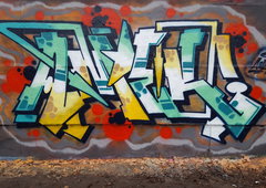 Graffiti Wall in Berlin - Photo by Amek - Amek, AMC (2016)